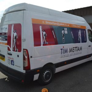 van signage
