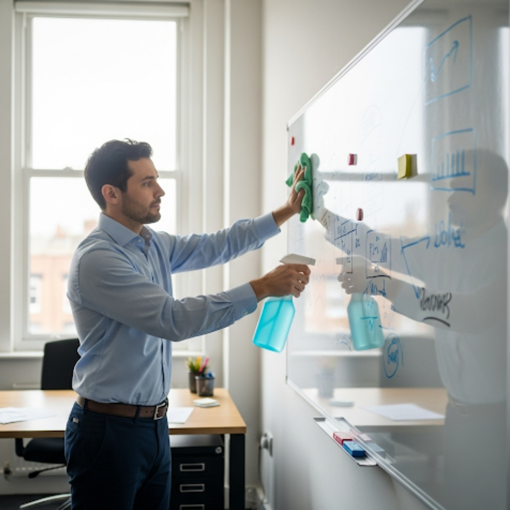 How to Clean a Whiteboard: Erase Marks and Clean Whiteboards Easily 1 how to clean a whiteboard 1