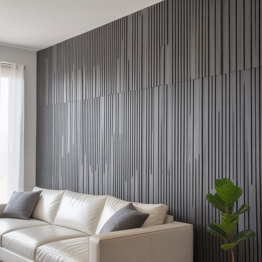 How to Choose a Feature Wall: Accentuate Your Room with the Perfect Feature Wall 1 a photograph of a modern living room