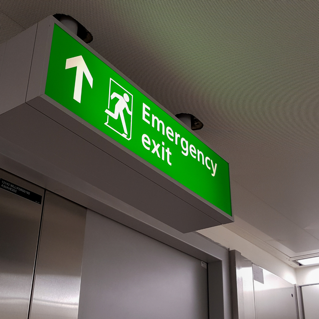 Different Types of Fire Exit Signs