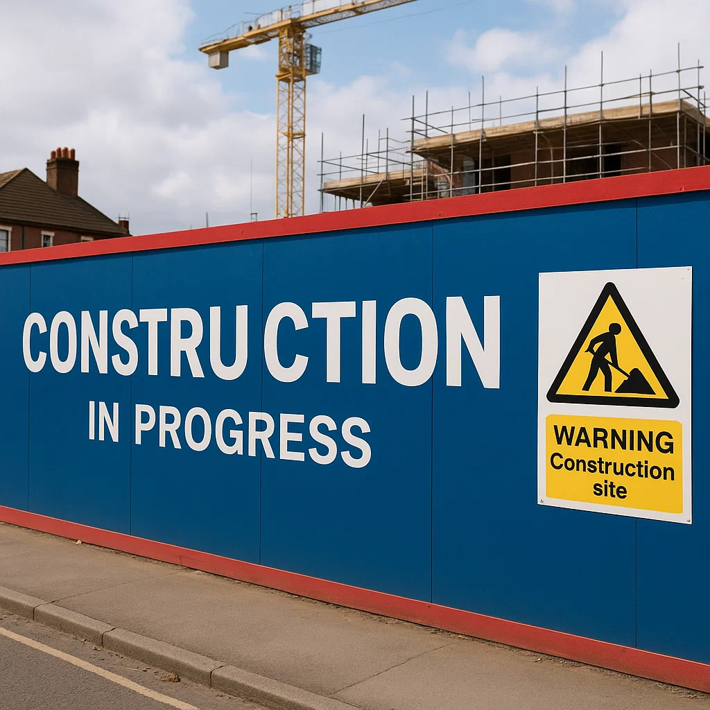What Is Construction Hoarding and How Does It Protect a Construction Site? 1