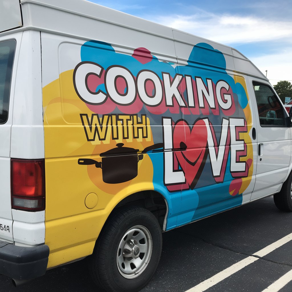 Van Vinyl Graphics: Transform Your Vehicle and Grow Your Brand 1 van vinyl graphics1