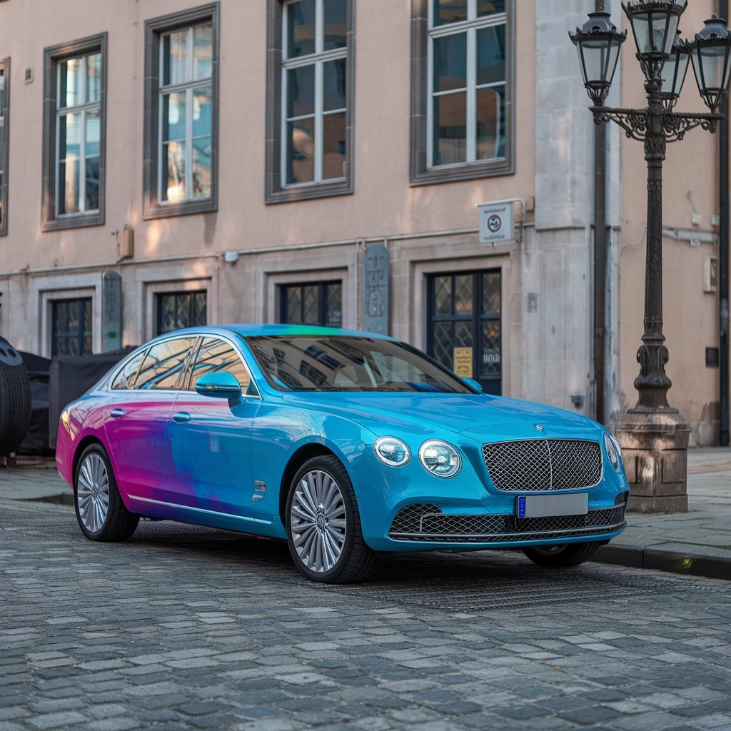 How Does a Colour Changing Car Wrap Actually Change the Look of a Car Wrap? 1 colour changing car wrap MS1 1