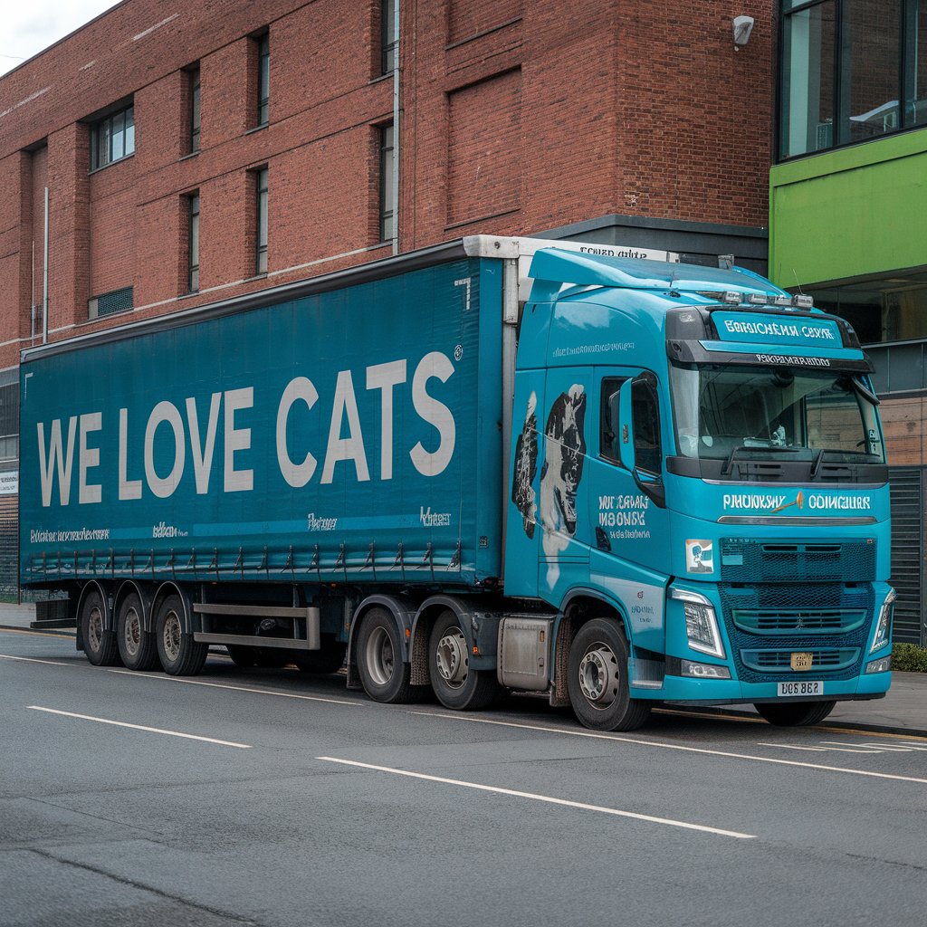 Full lorry wrap vs partial wrap cost