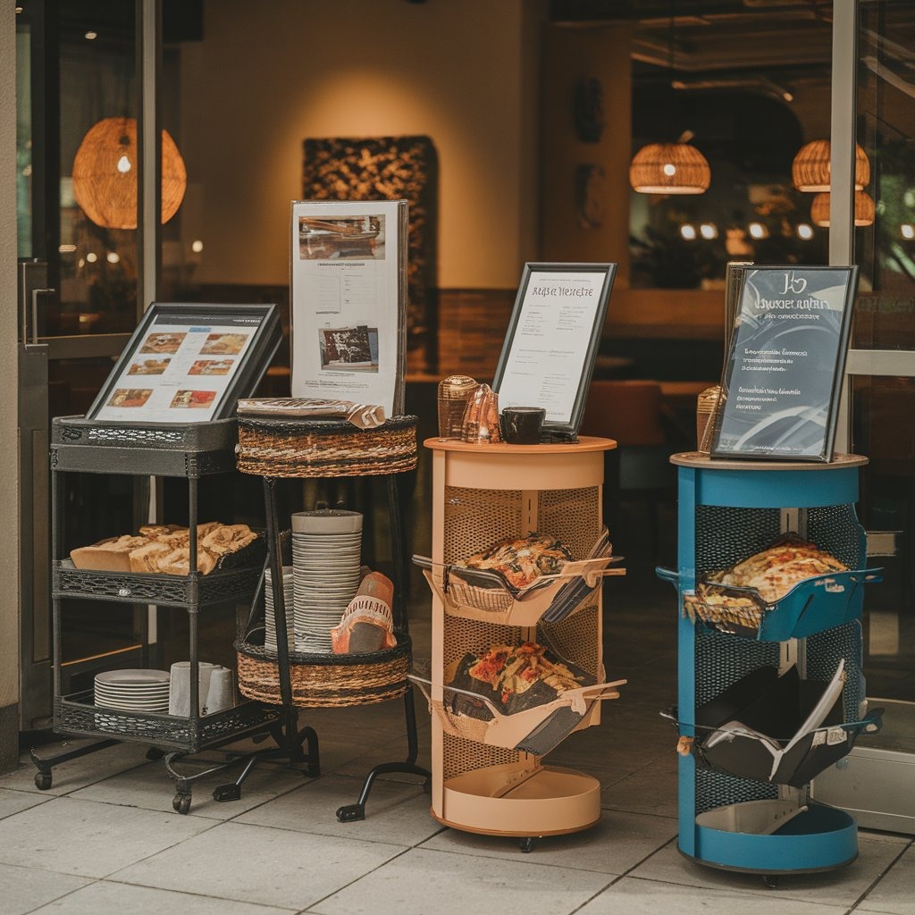 The Importance of Portable Display Stands for Restaurants 1 portable brochure display stands